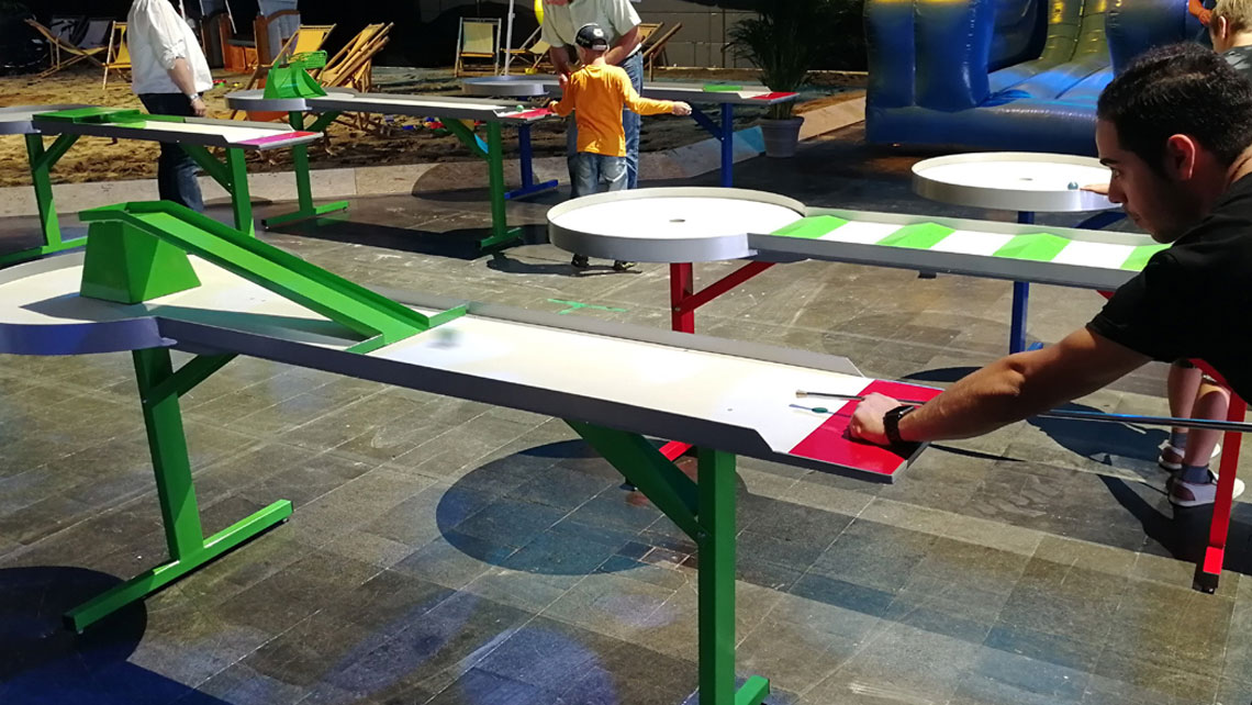 Tischminigolf / Pit-Pat