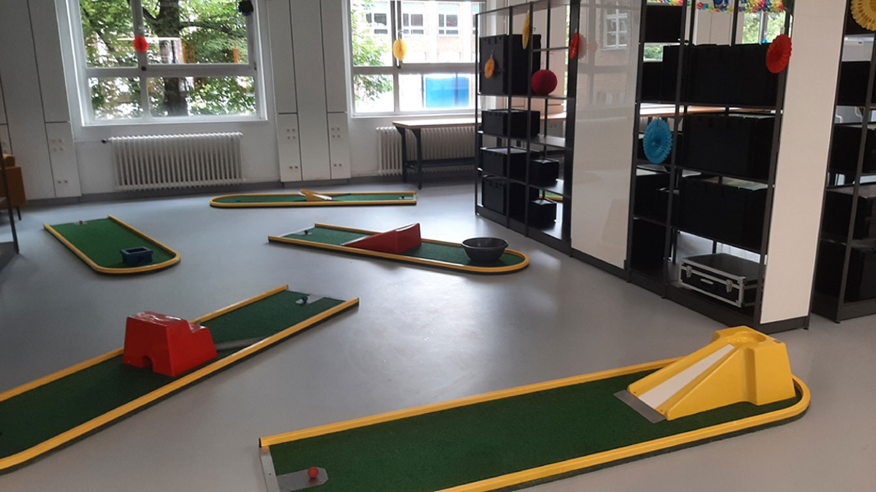 Mobile Minigolfbahnen